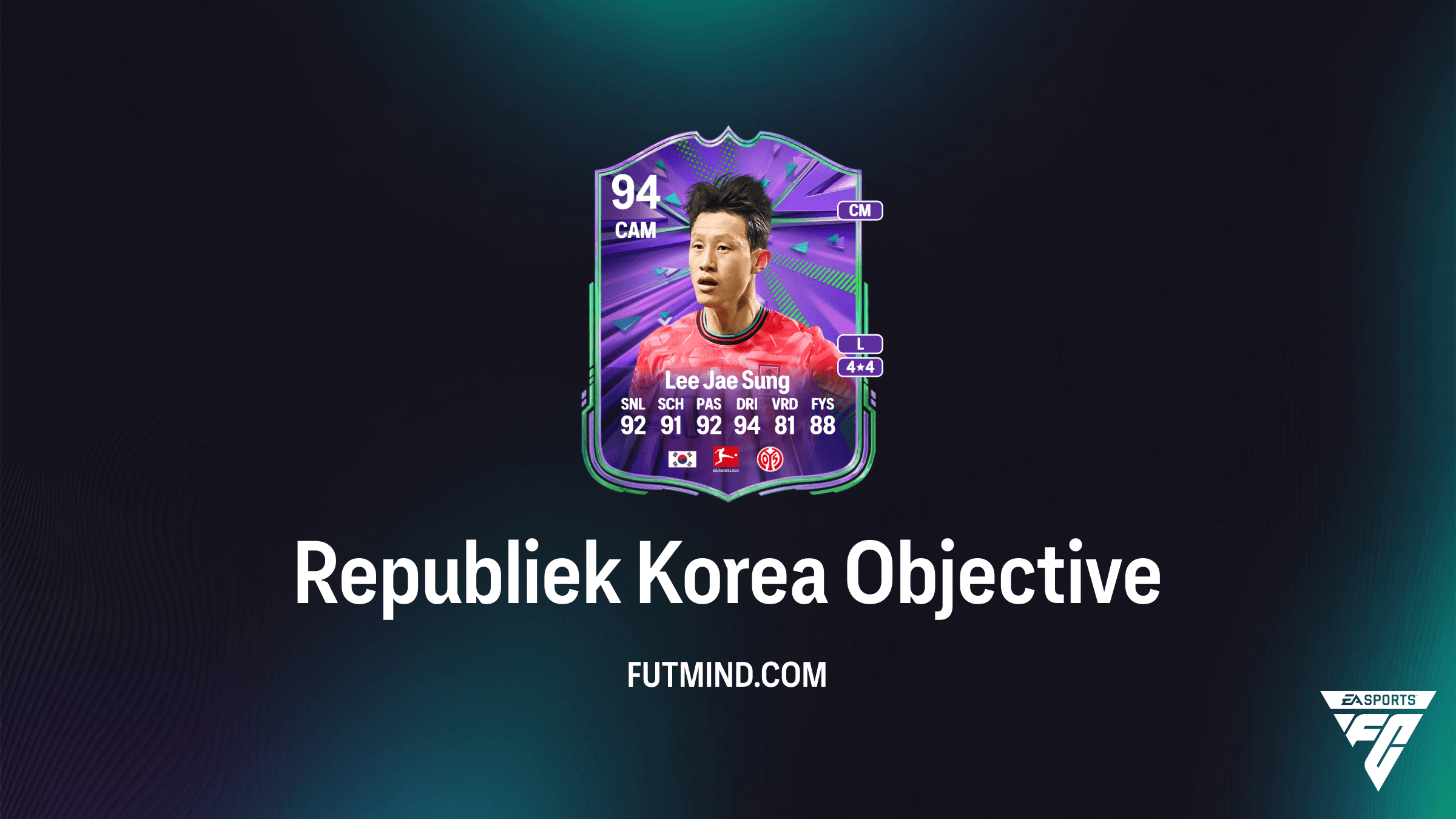 Republiek Korea Objective in FC 26: Hoe speel je Lee Jae Sung vrij?