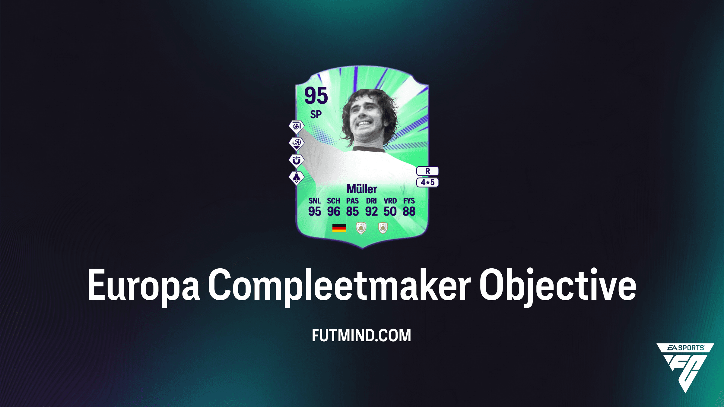 Hoe voltooi je de Europa Compleetmaker SBC in FC 26 voor Gerd Müller?