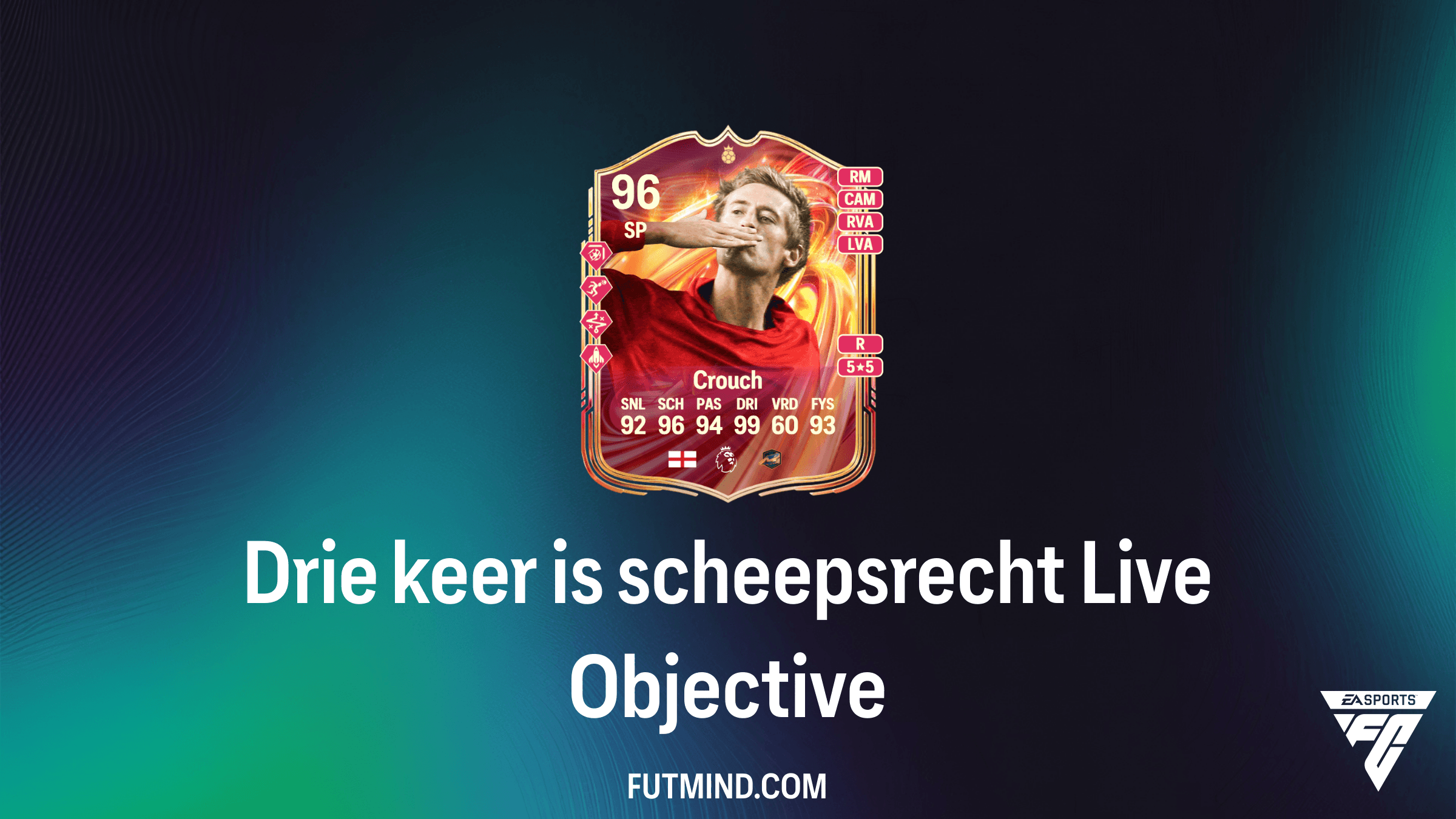 Voltooi de Drie keer is scheepsrecht Live Objective voor FUTTIES Hero Peter Crouch