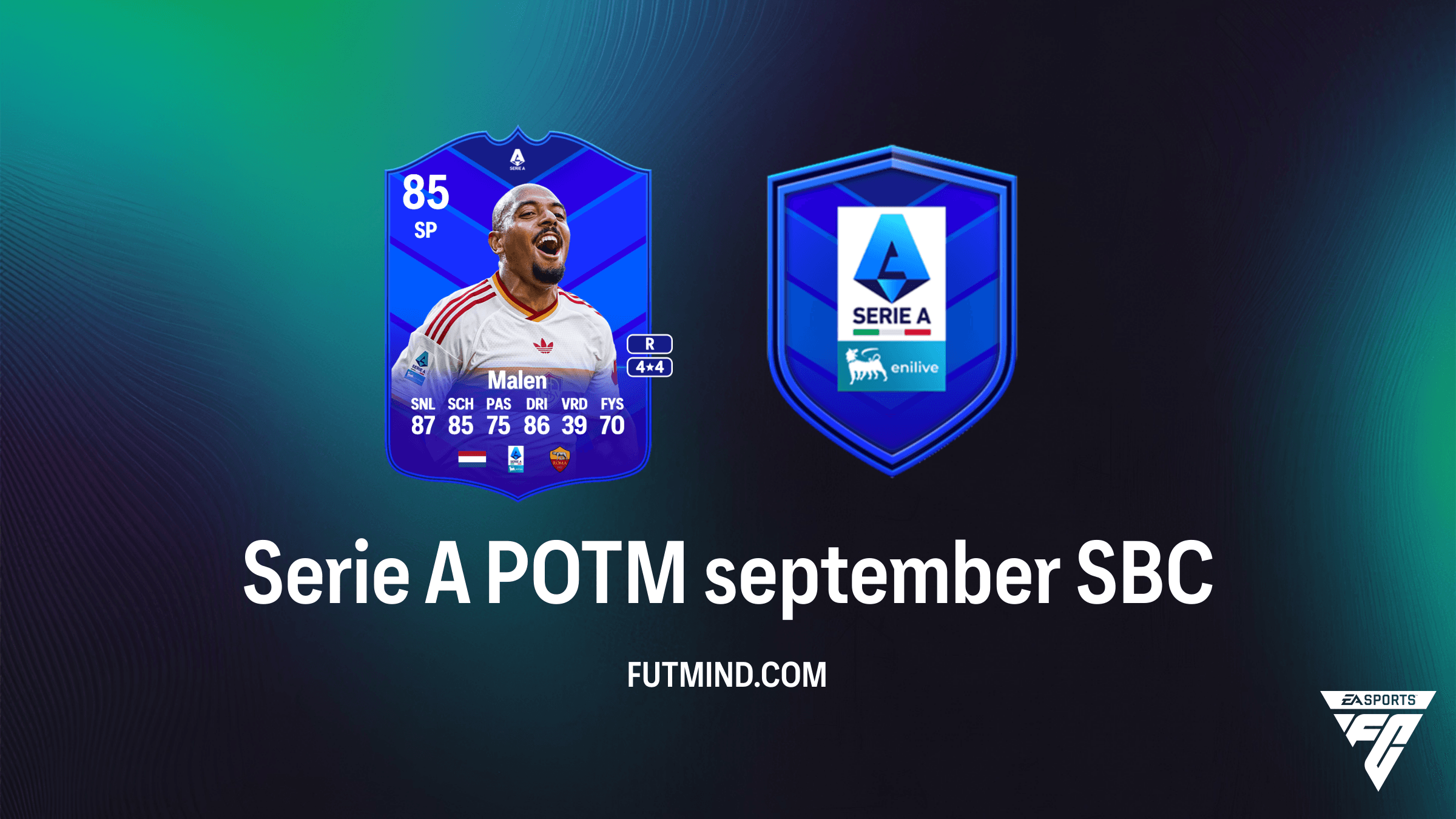 Donyell Malen Serie A POTM september SBC: Analyse en Goedkoopste Oplossingen