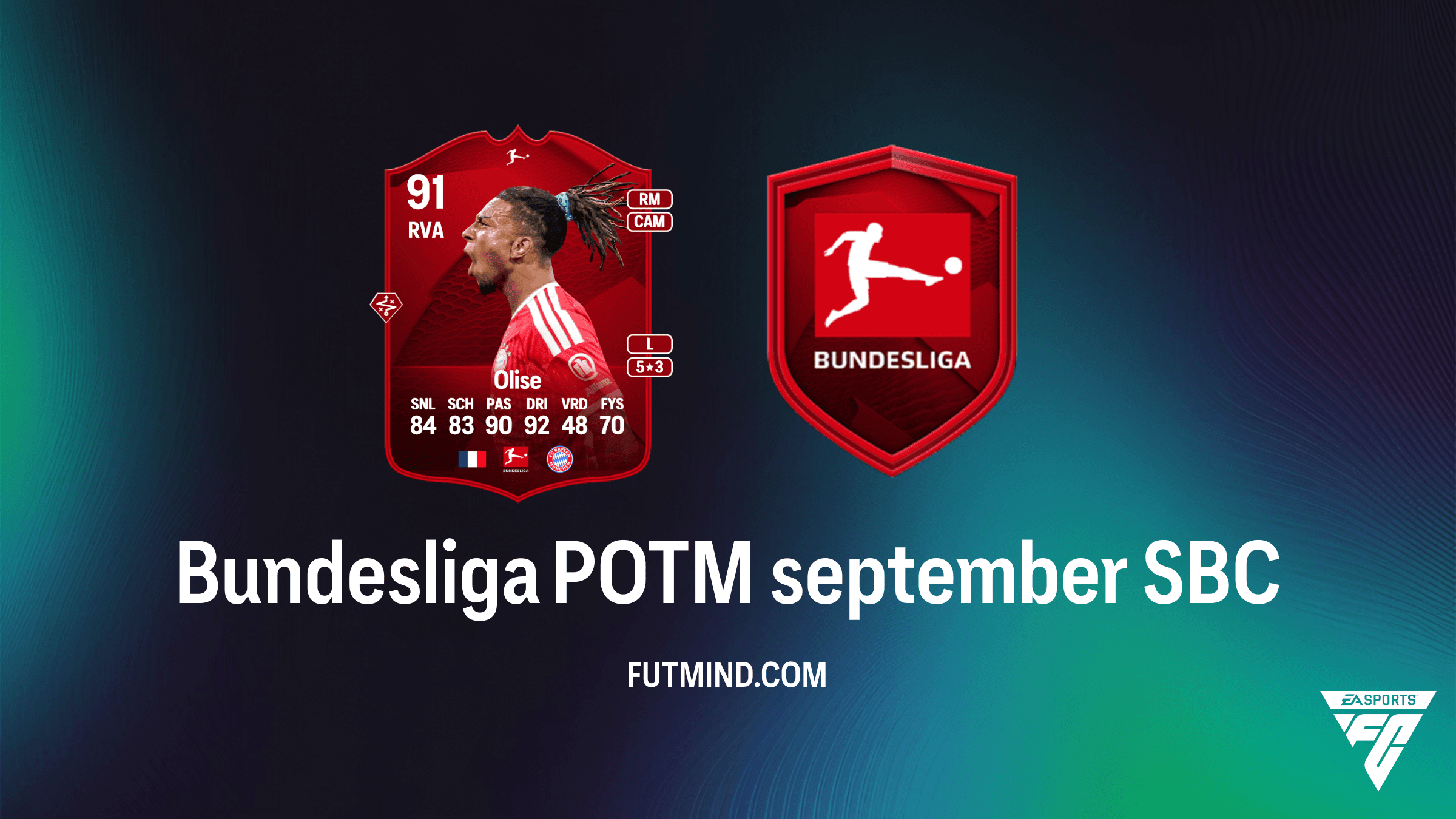 Bundesliga POTM september Michael Olise SBC - Oplossing en Analyse