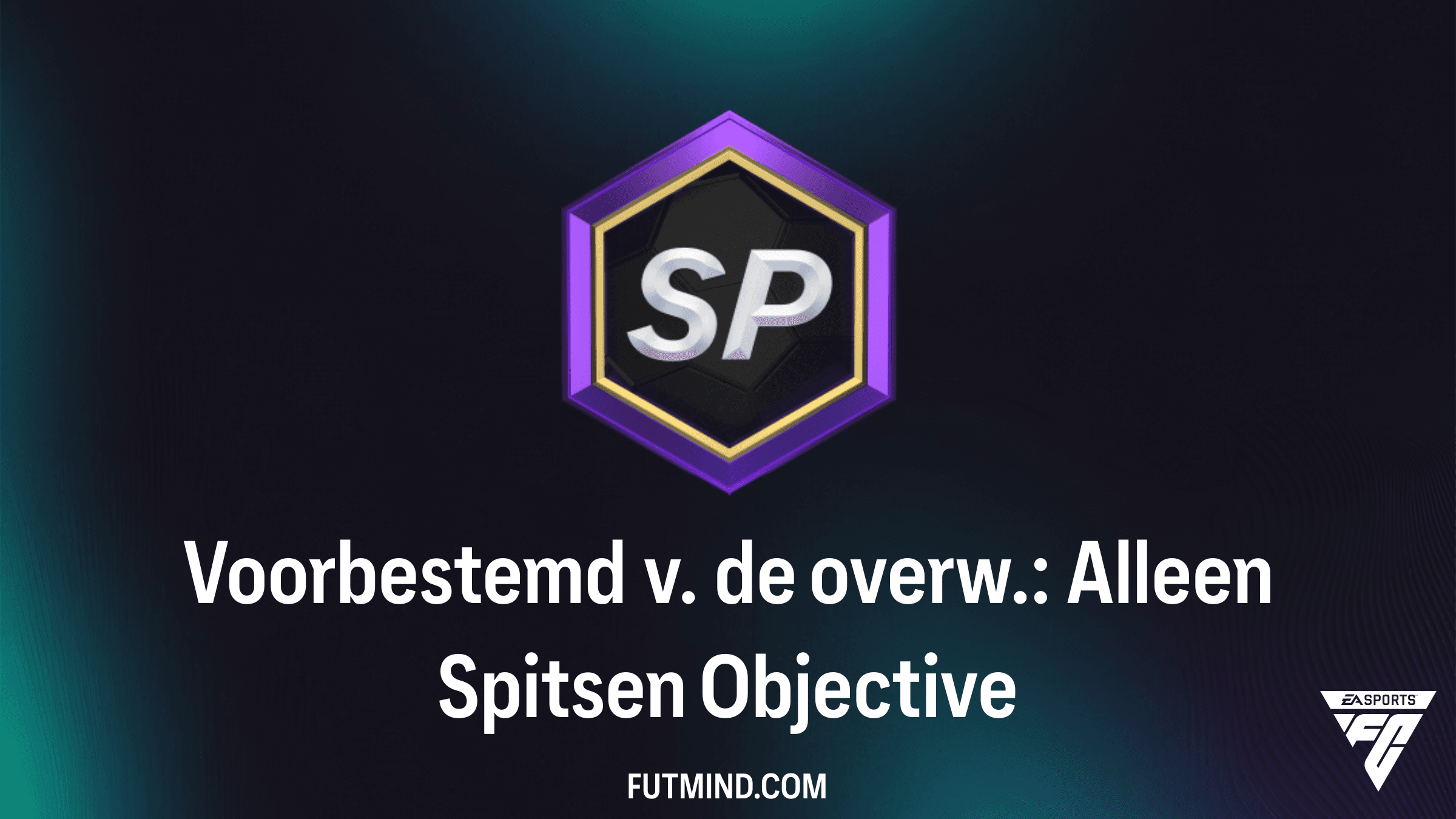 Hoe voltooi je de Voorbestemd v. de overw.: Alleen Spitsen Objective?