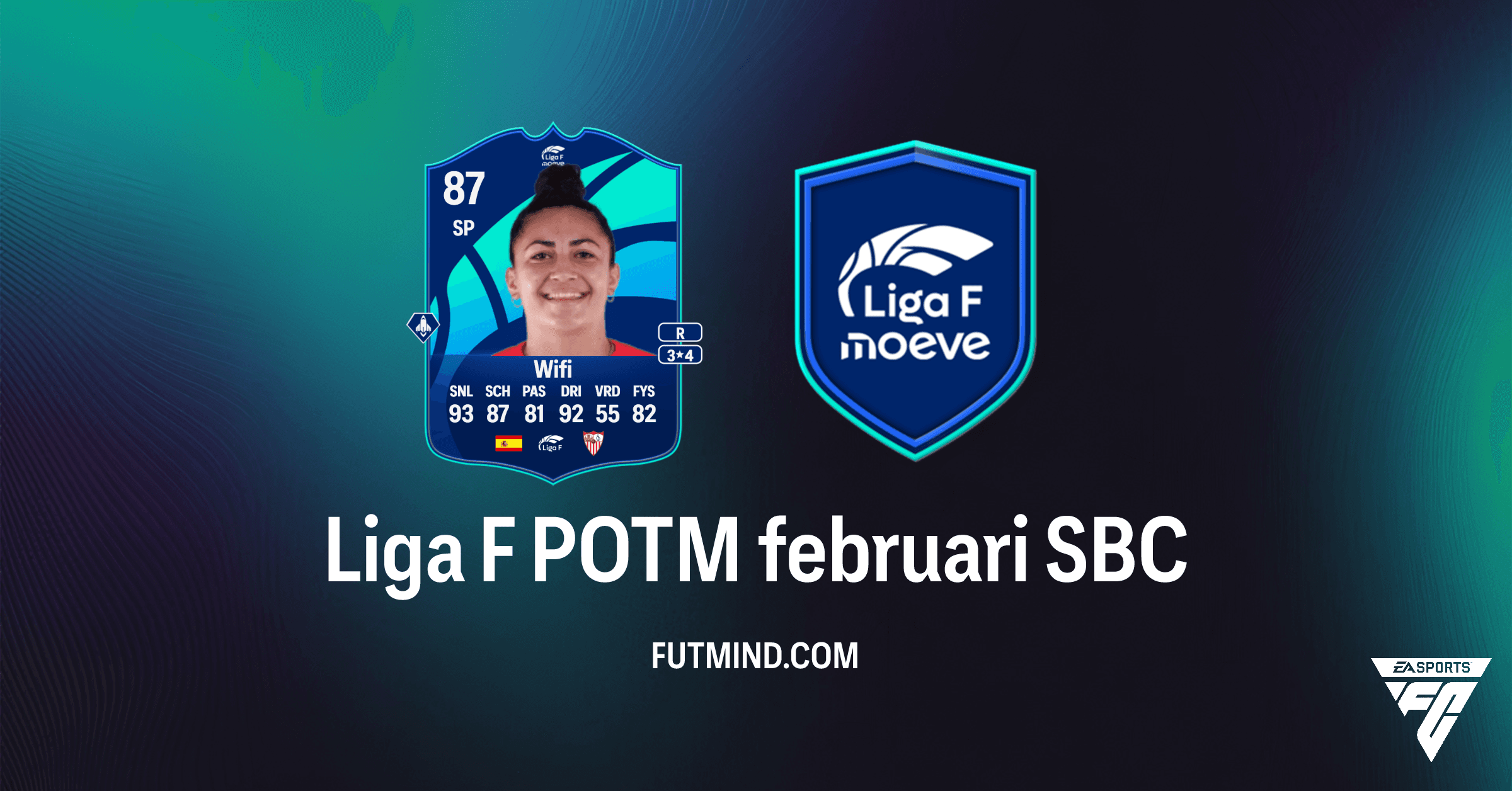 Liga F POTM februari SBC Oplossing: Alba Redondo 'Wifi' in FC 26