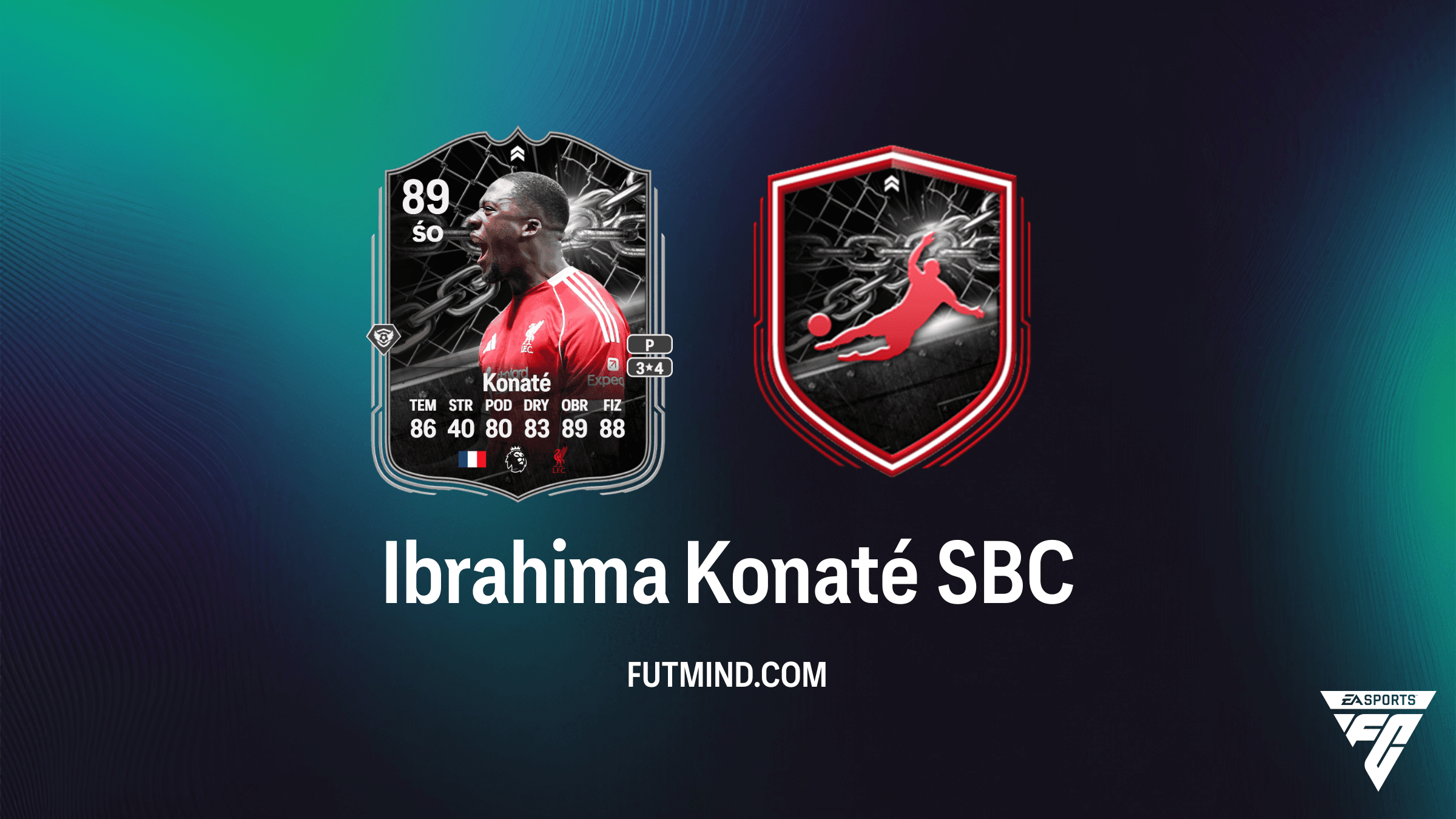 Ibrahima Konaté SBC - Szaleństwo z meczu UCL PSG vs Liverpool w FC 26