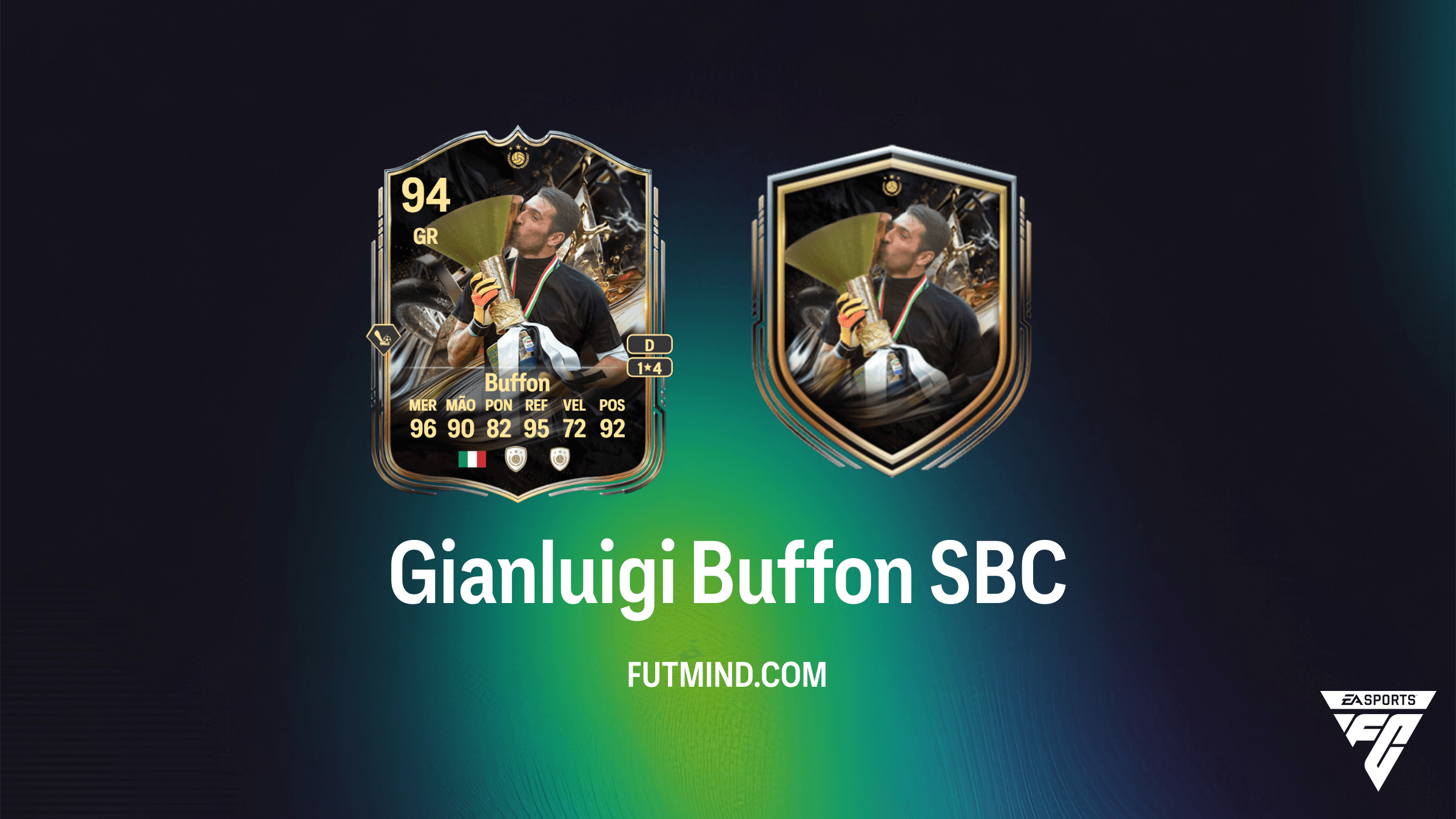 Como Completar o SBC Gianluigi Buffon Ícone Titãs dos Troféus no FC 26