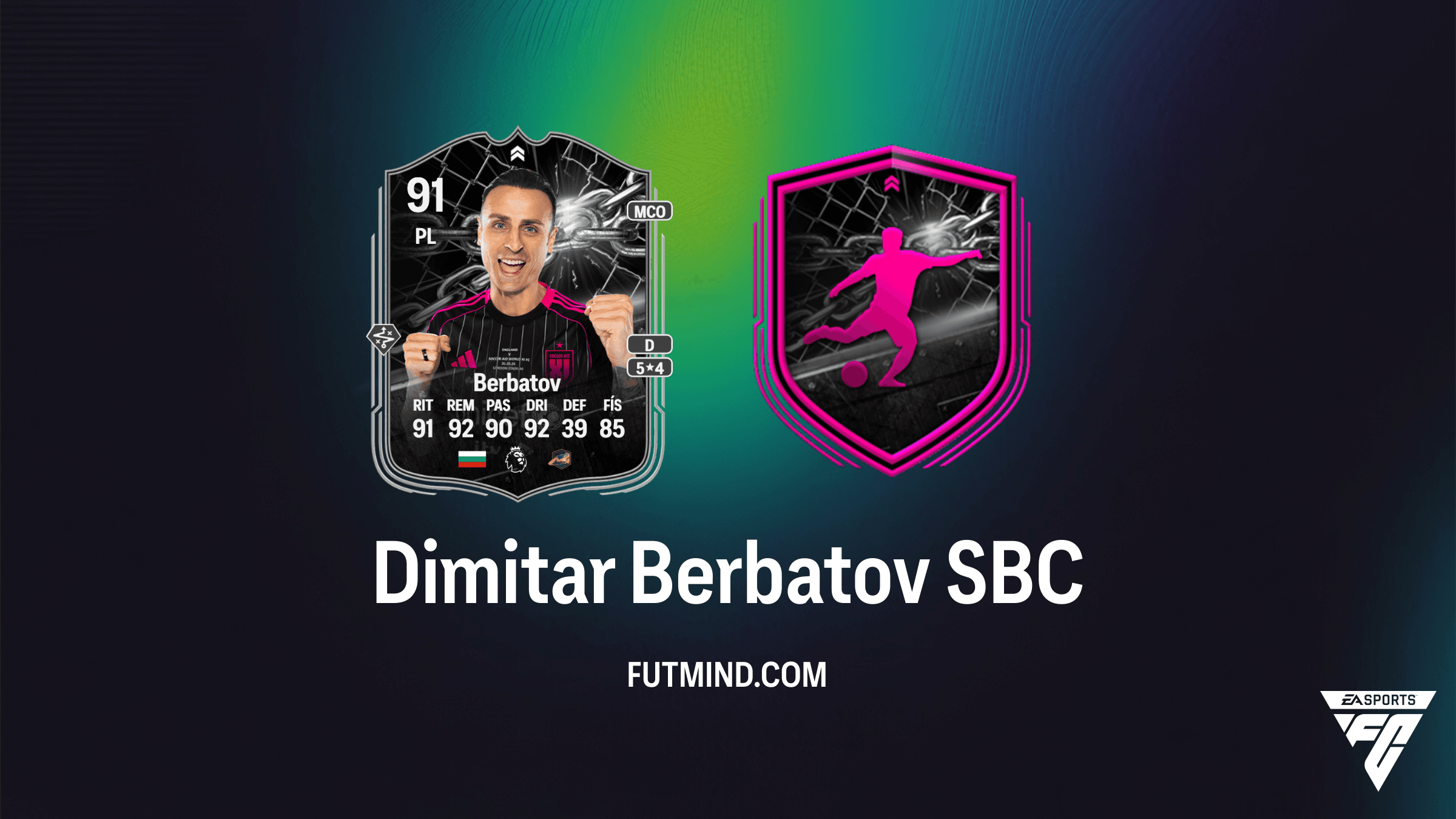 SBC Dimitar Berbatov Confronto Soccer Aid no FC 26: Guia, Requisitos e Solução