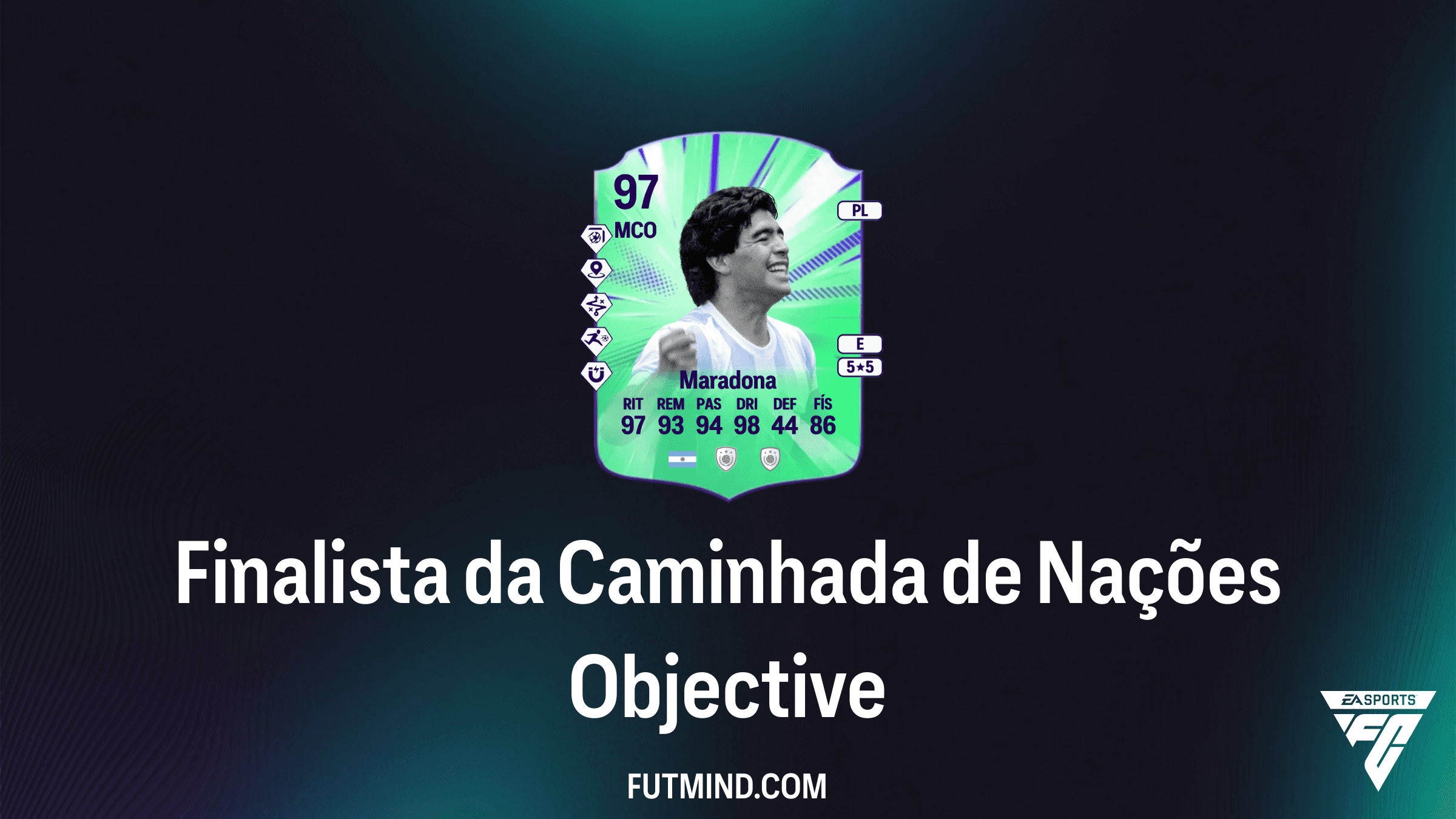 Como completar o Objetivo Finalista da Caminhada de Nações no FC 25