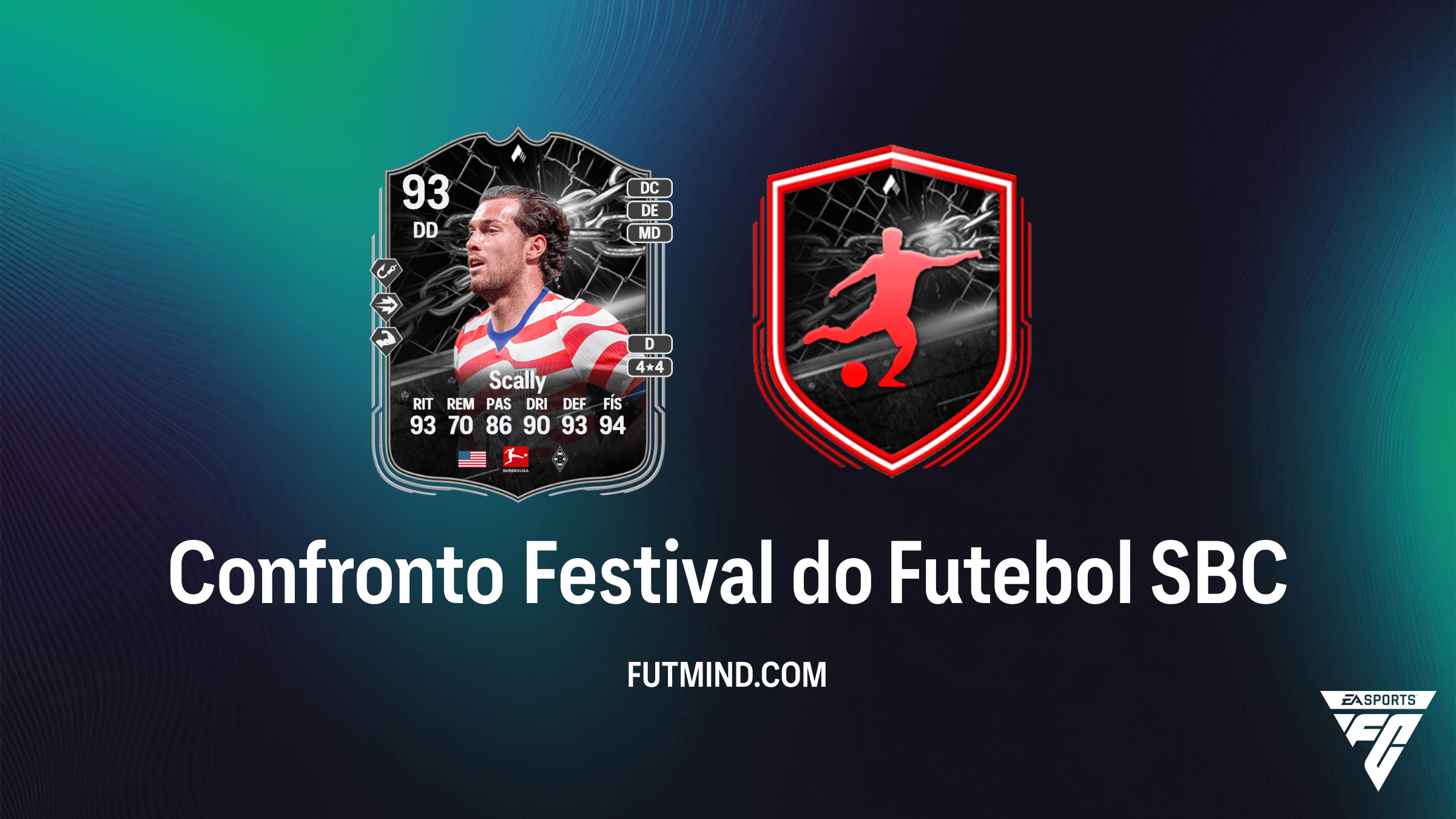 Como Completar o SBC Confronto Festival do Futebol: Joe Scally no FC 26