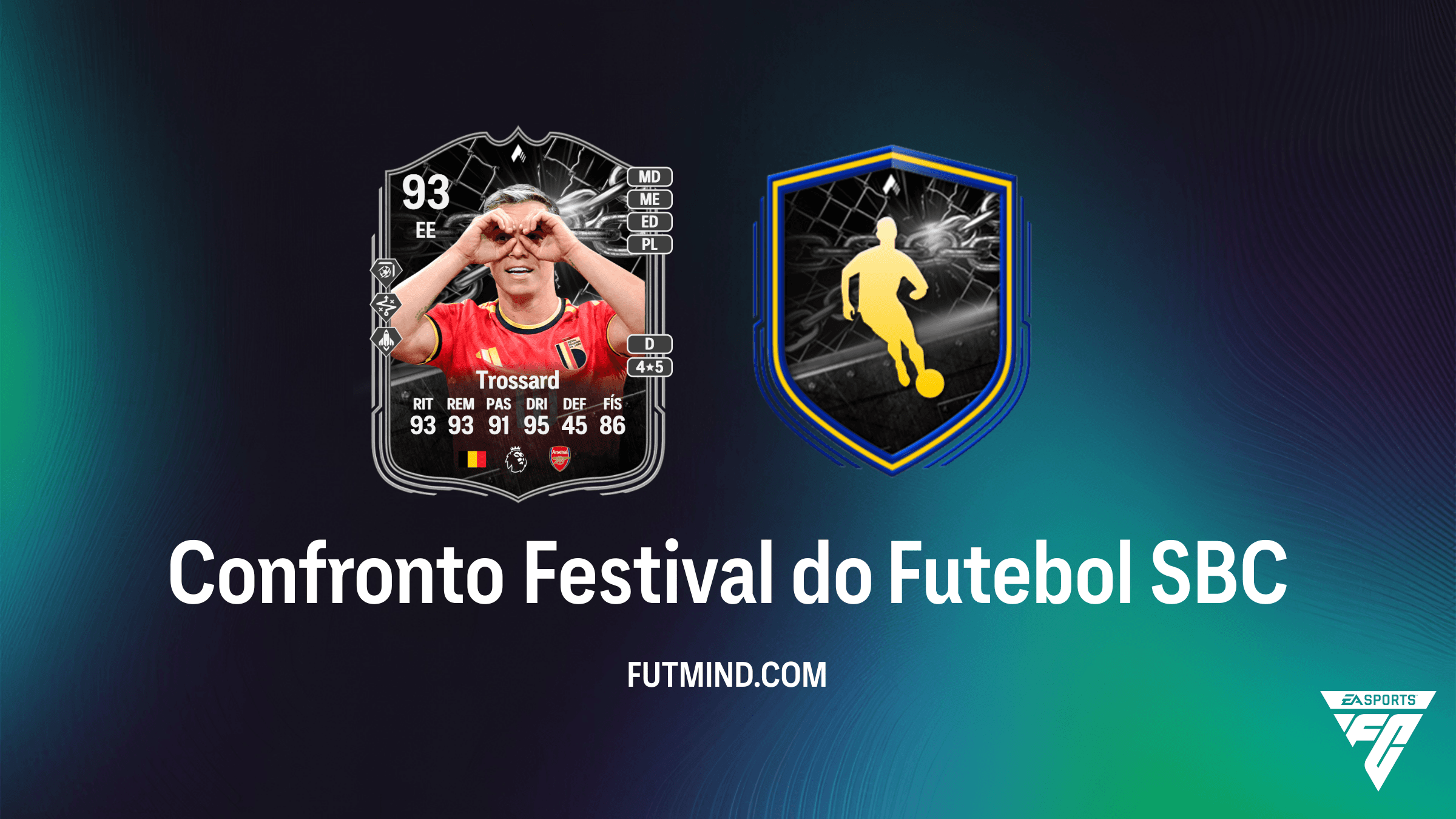 SBC Confronto Festival do Futebol: Como completar Leandro Trossard no FC 26