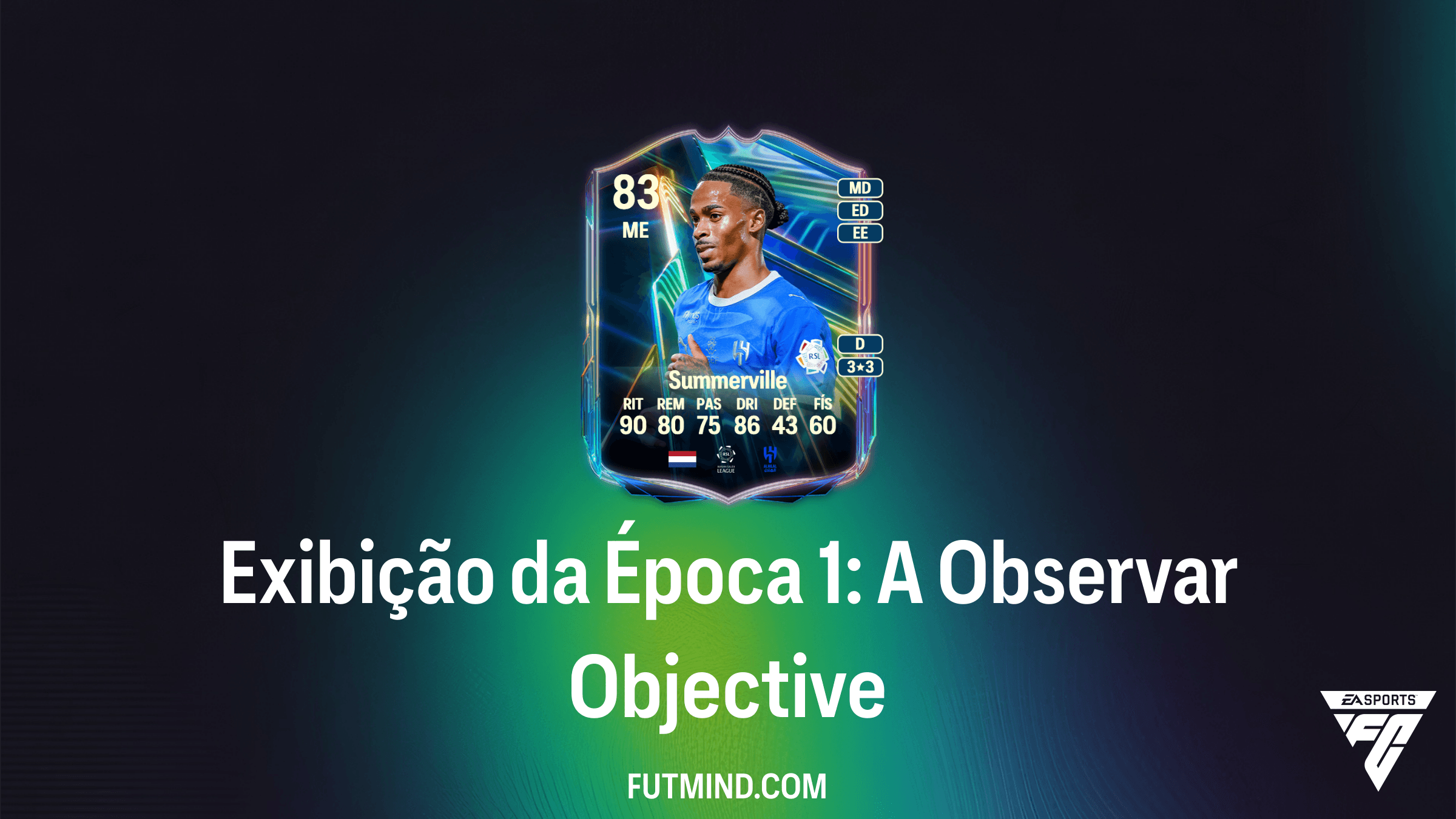 Como Completar o Objective Exibição da Época 1: A Observar no FC 25
