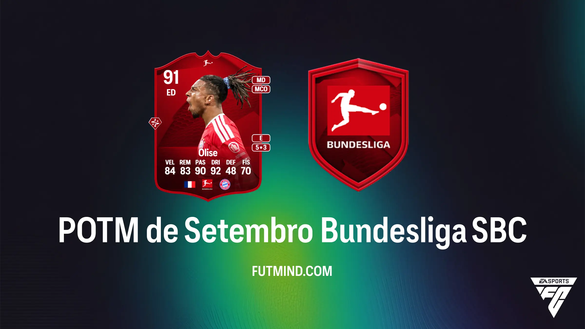 Como Completar o SBC POTM de Setembro Bundesliga: Michael Olise no FC 27