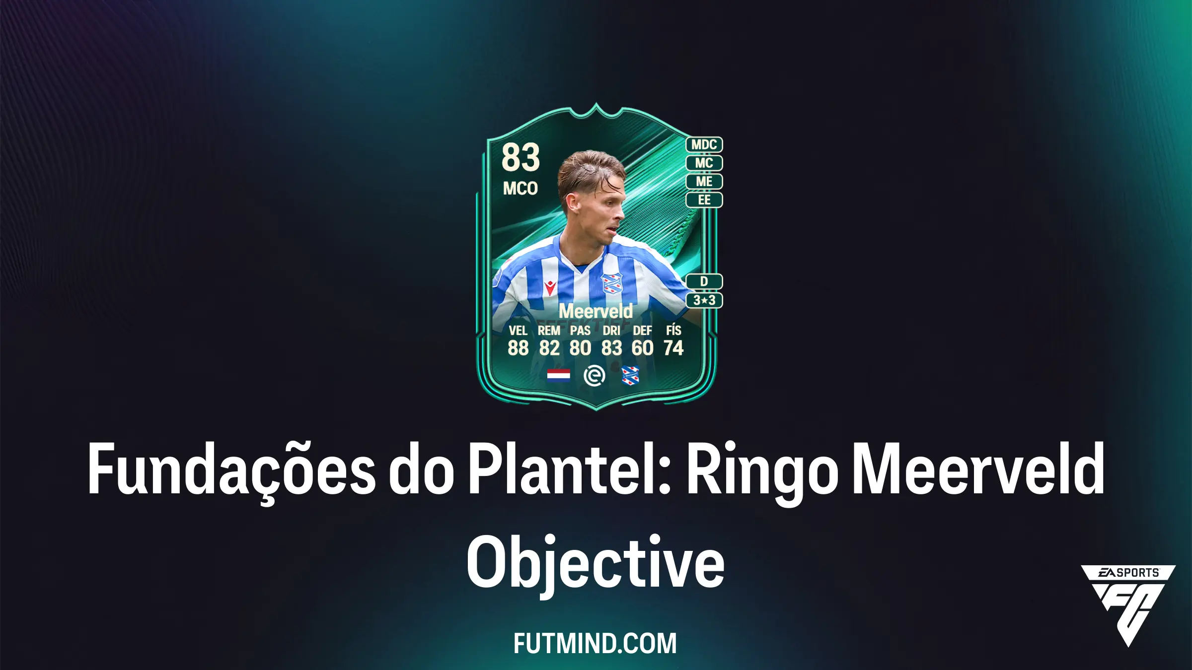 Como completar o Objetivo Fundações do Plantel: Ringo Meerveld no FC 27