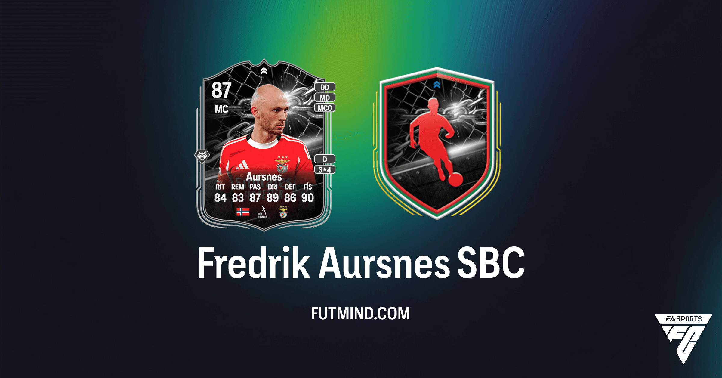 FC 26: Como Completar o SBC Fredrik Aursnes Confronto do Benfica