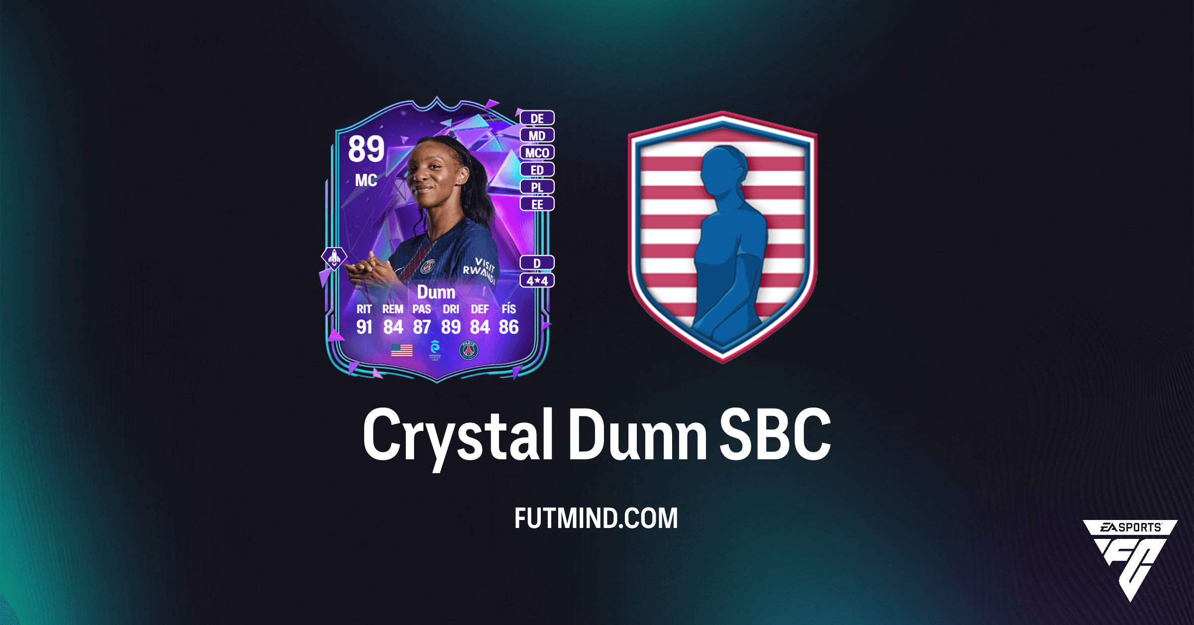 DCP Crystal Dunn FC 26: Guia Completo, Recompensas e Vale a Pena?