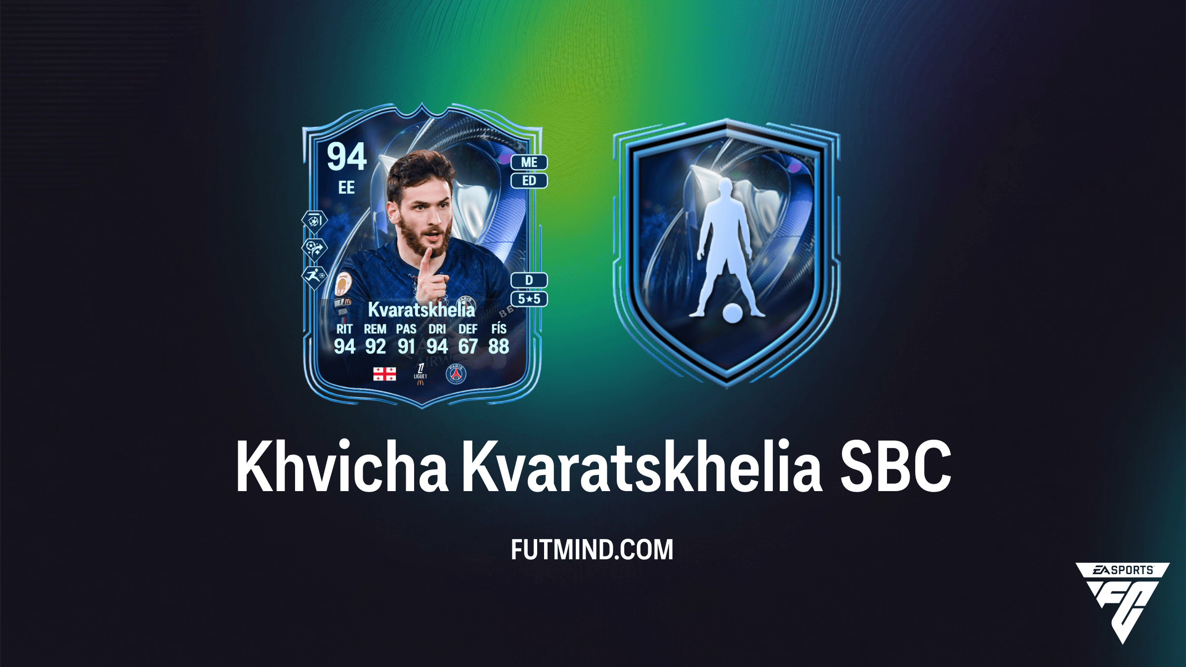 Guia SBC Khvicha Kvaratskhelia Menções Honrosas TOTS: Vale a pena no FC 26?