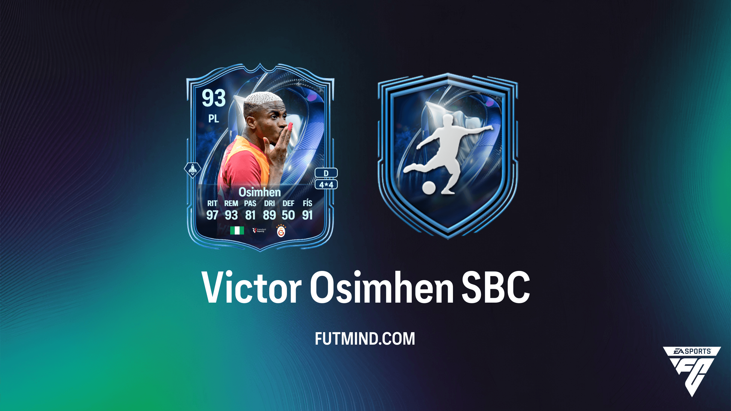 Como Completar o SBC Victor Osimhen Menções Honrosas TOTS no FC 26