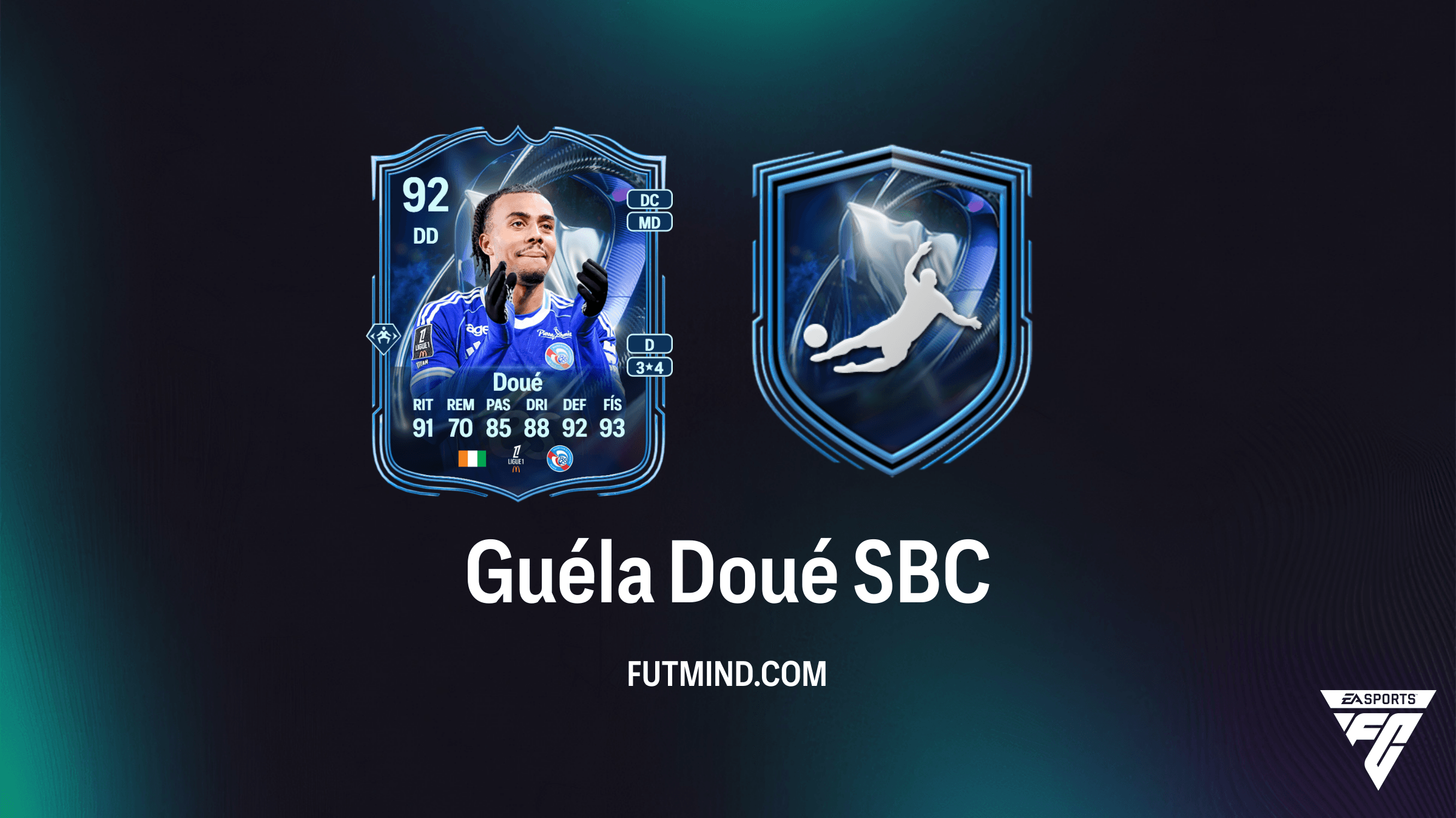 Como Completar o SBC Guéla Doué Menções Honrosas TOTS no FC 26