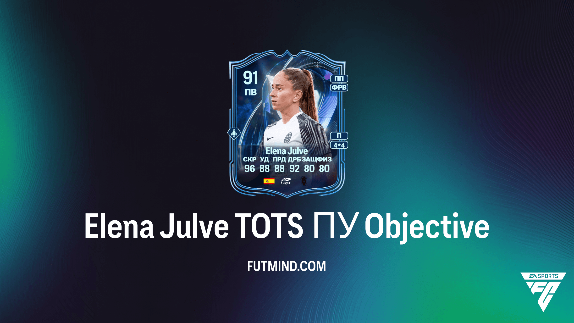 Elena Julve TOTS ПУ в FC 26: Как выполнить задания SBC и получить игрока