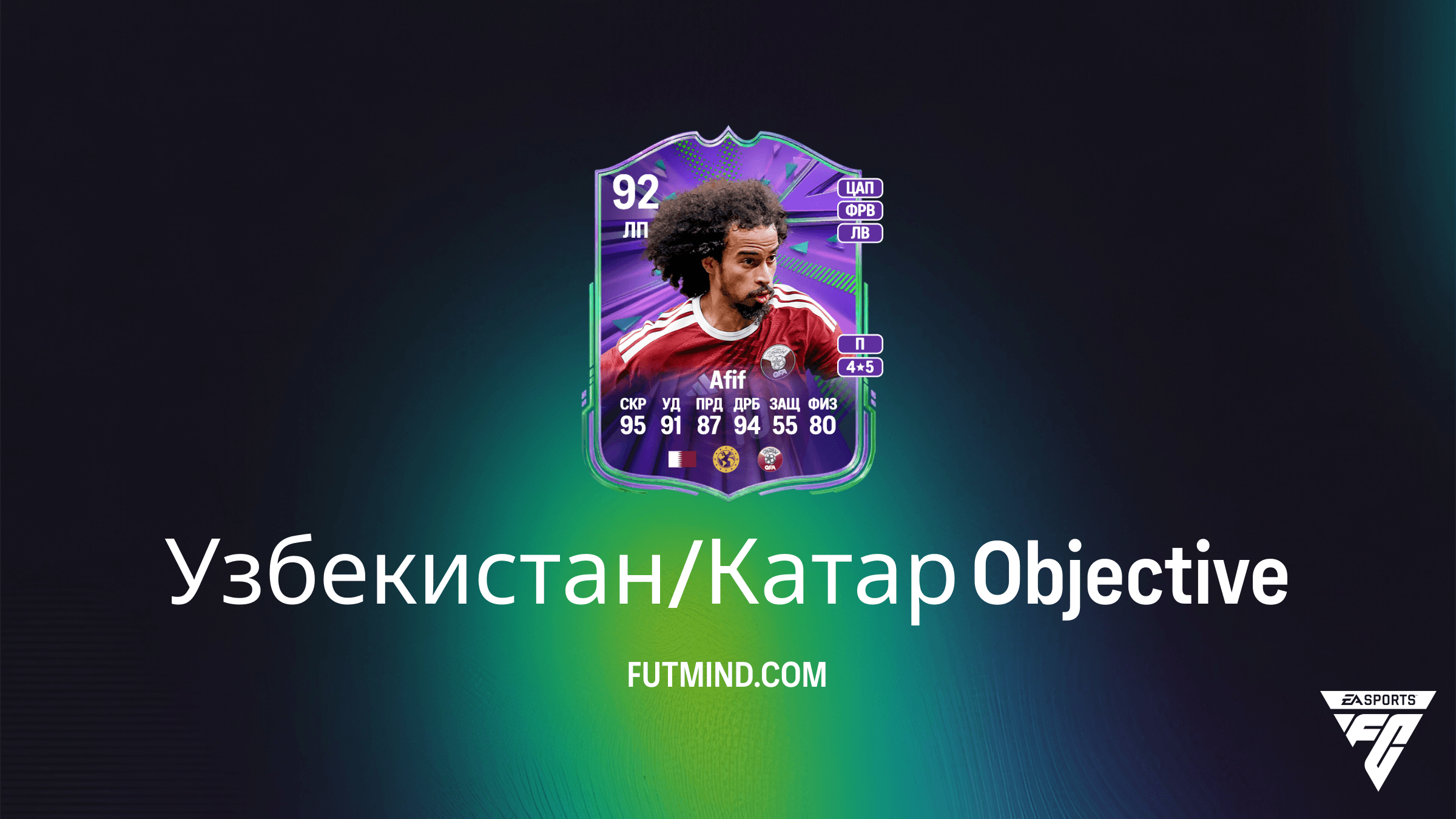 Как выполнить задание Узбекистан/Катар в FC 26: Получите Акрама Афифа и Одилжона Хамробекова