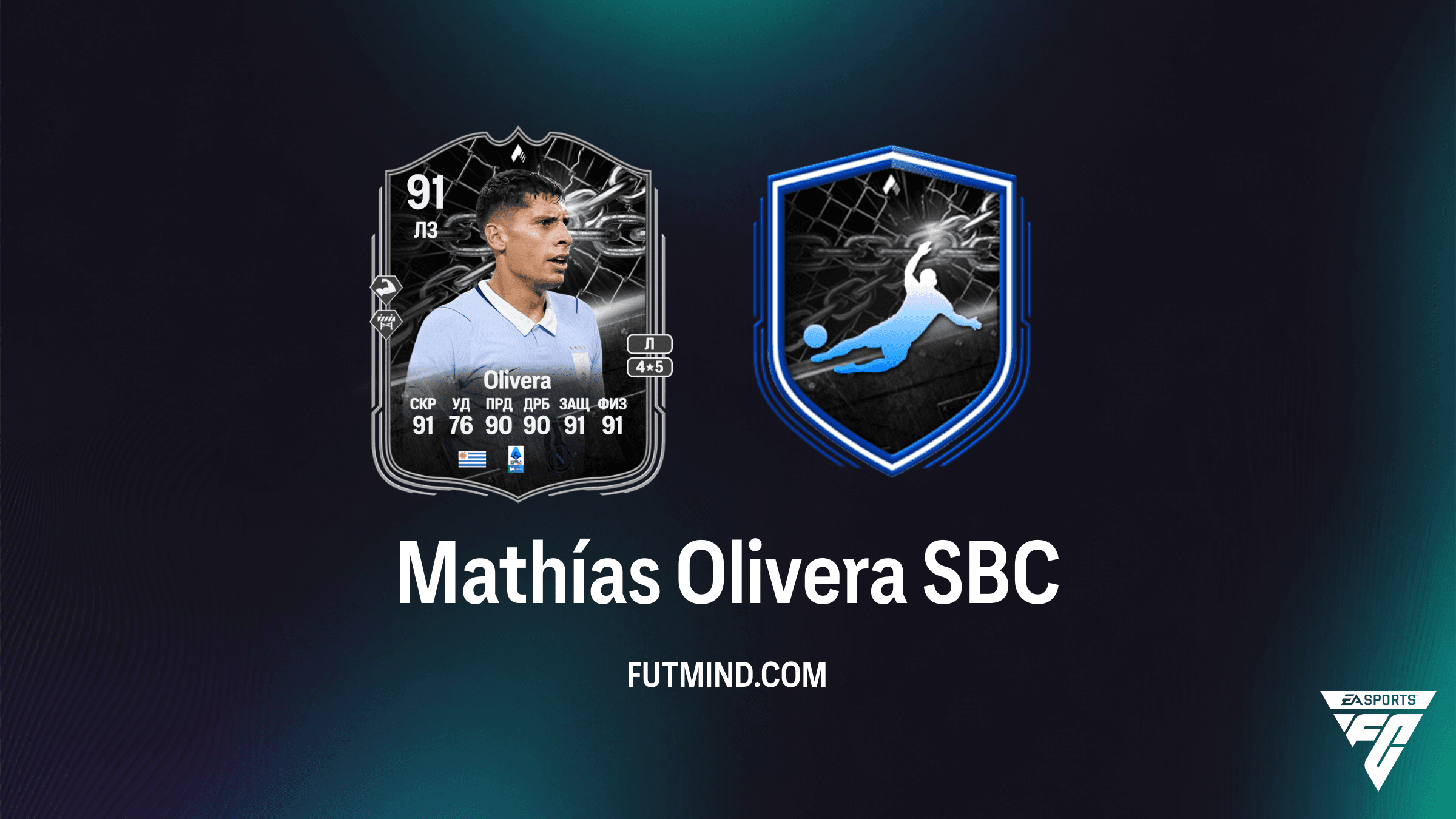 Mathías Olivera Showdown SBC в FC 26: Как получить защитника сборной Уругвая