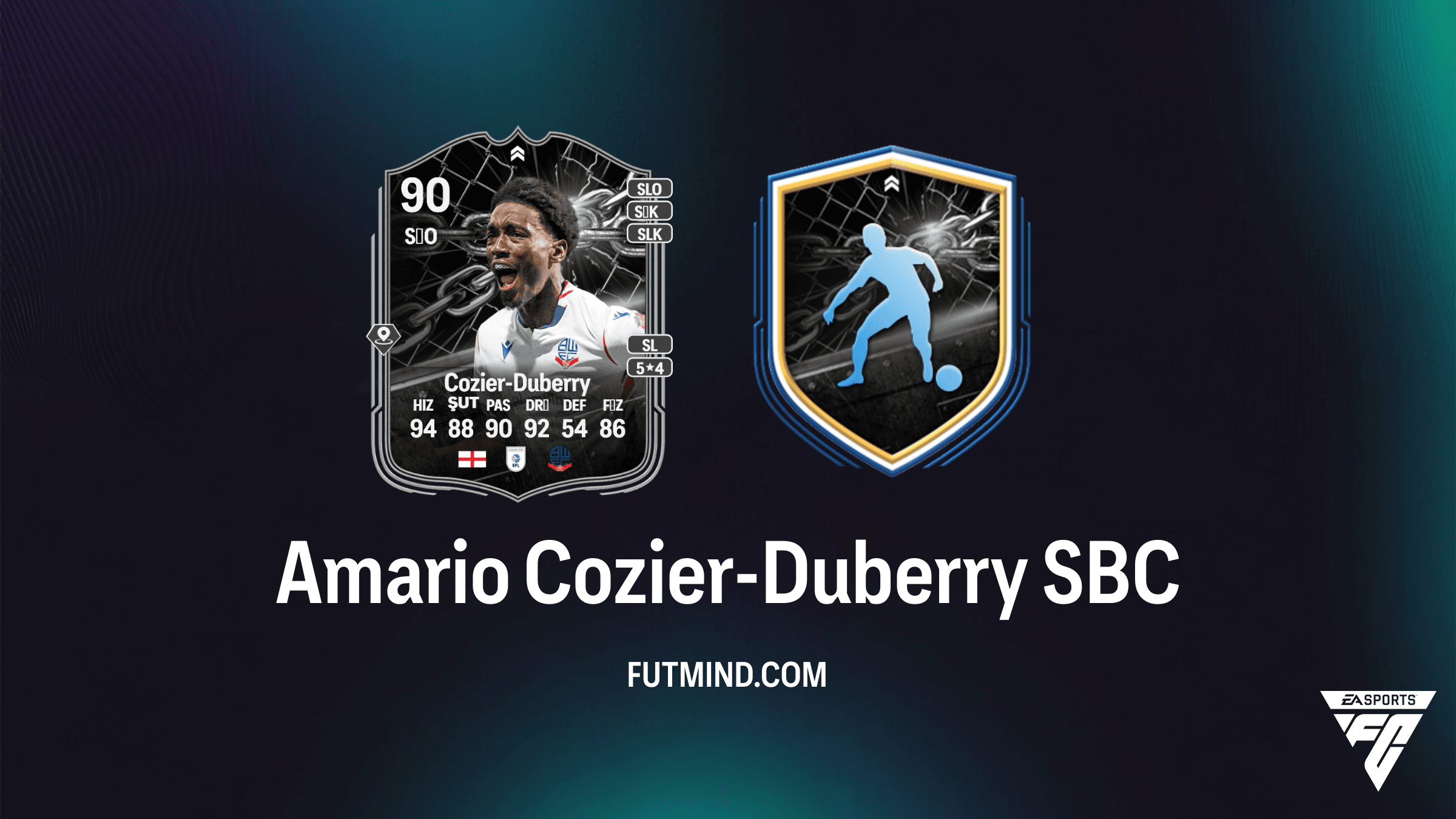 Amario Cozier-Duberry Müsabaka (Showdown) SBC Rehberi ve Analizi