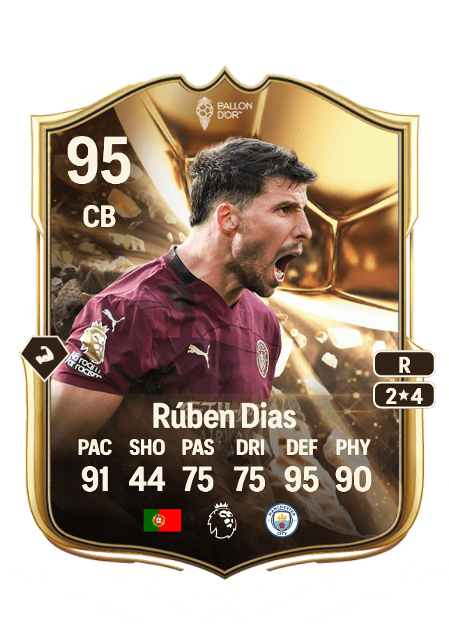 Rúben Dias card