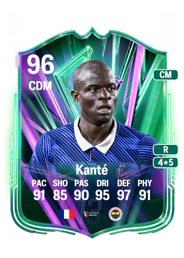 N'Golo Kanté card