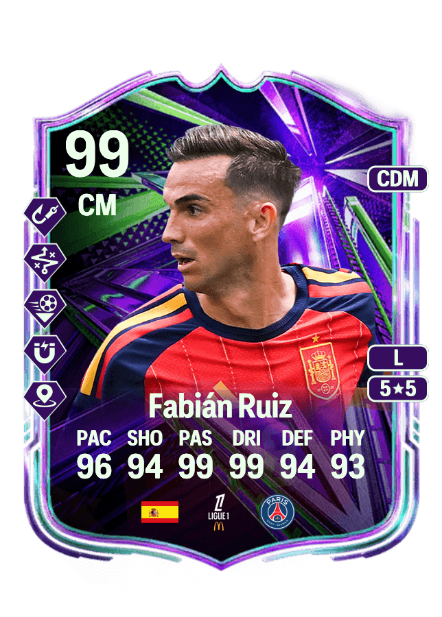 Fabián Ruiz card