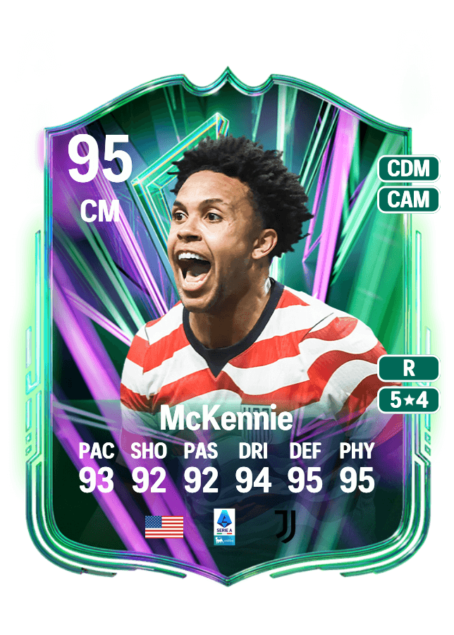 Weston McKennie card