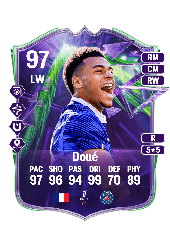 Désiré Doué card