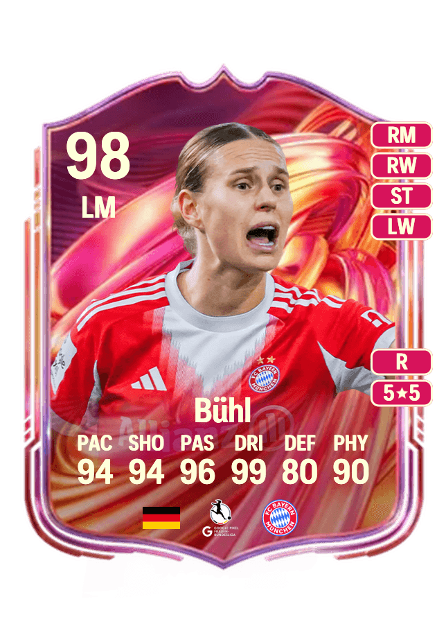 Klara Bühl card