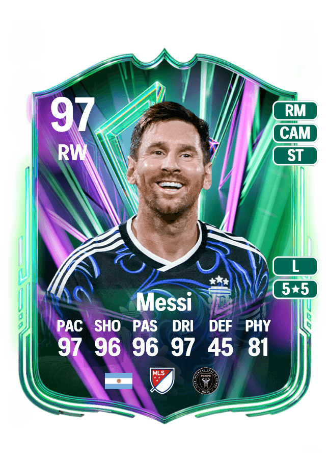 Lionel Messi card