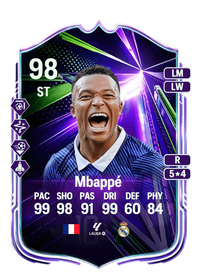 Kylian Mbappé card