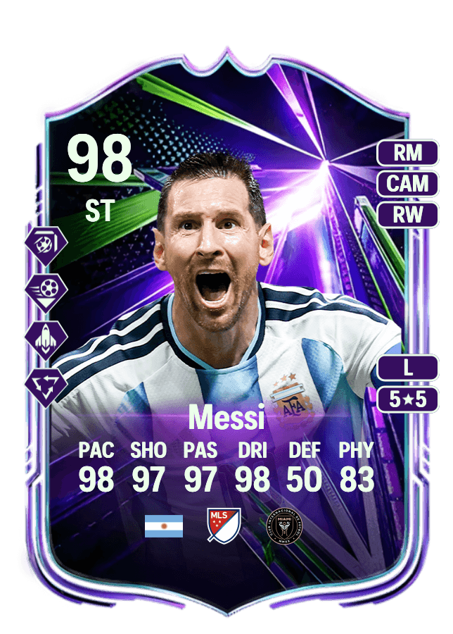 Lionel Messi card