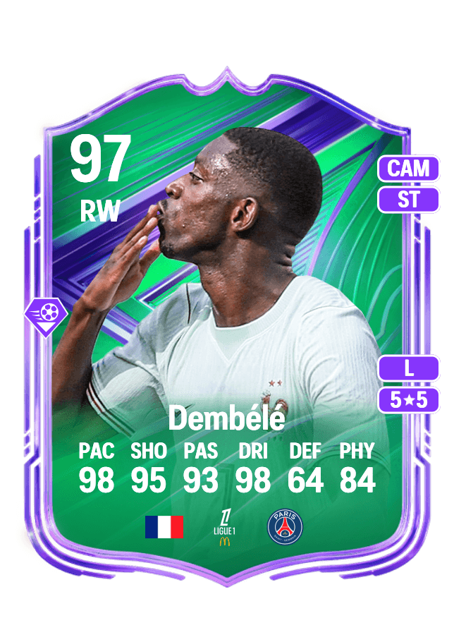 Ousmane Dembélé card