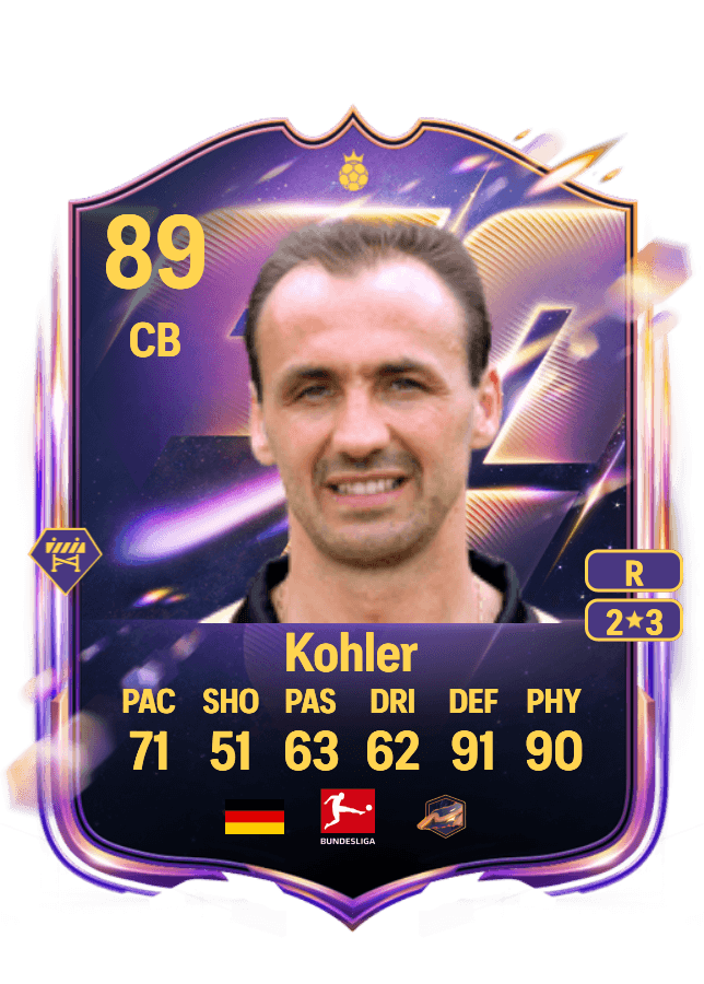 Jürgen Kohler card
