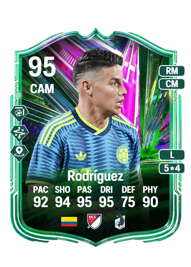 James Rodríguez card