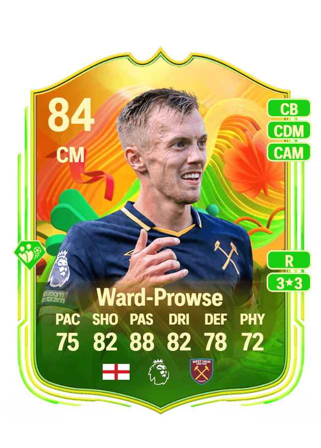 James Ward-Prowse card