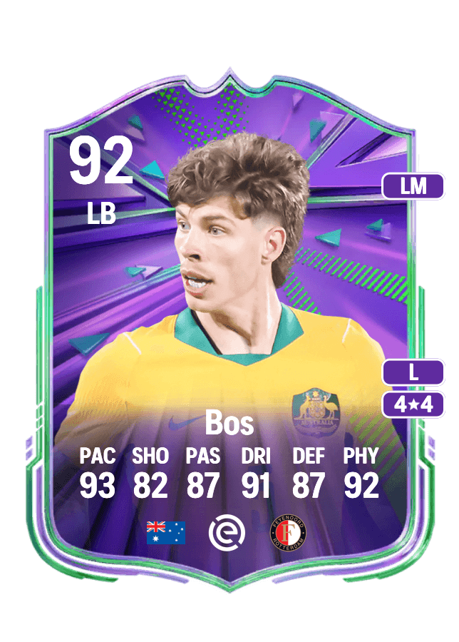 Jordan Bos card