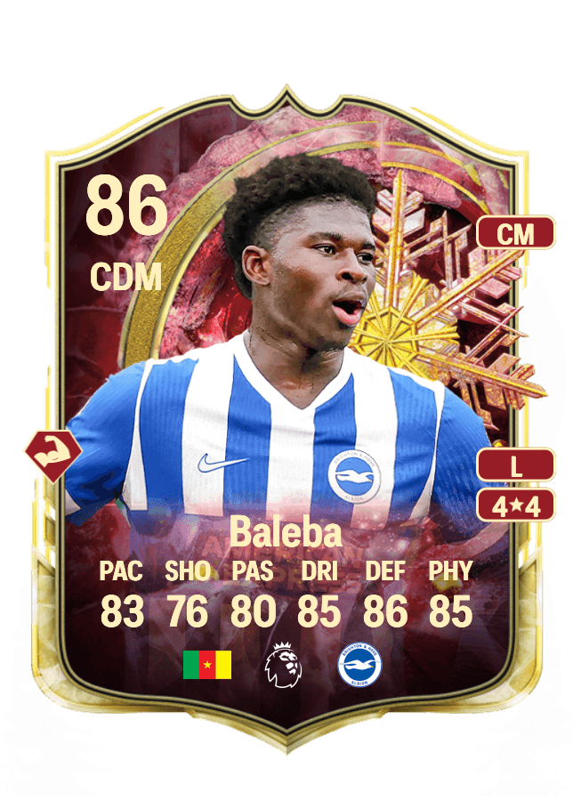 Carlos Baleba card