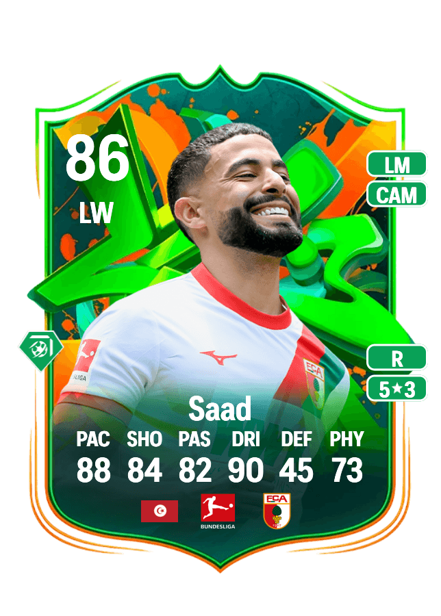 Elias Saad card