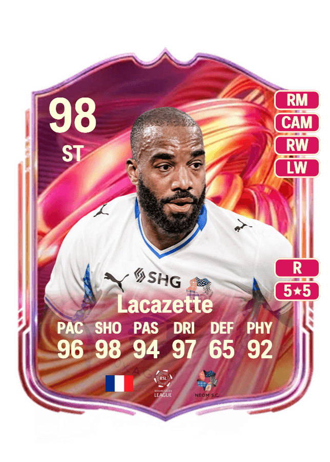 Alexandre Lacazette card