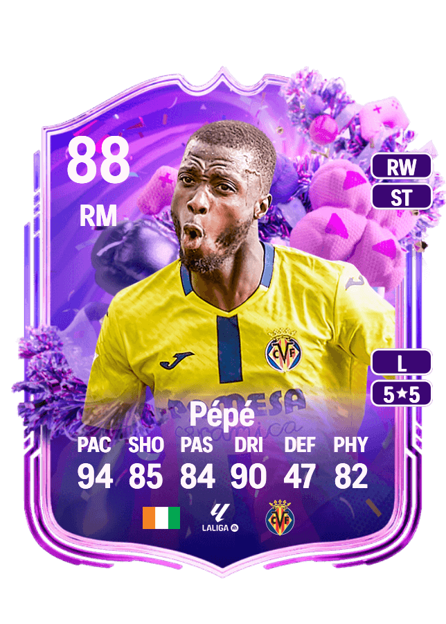 Nicolas Pépé card