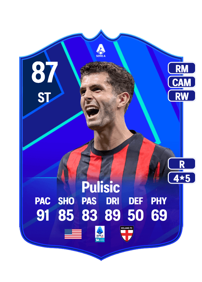 Christian Pulisic card
