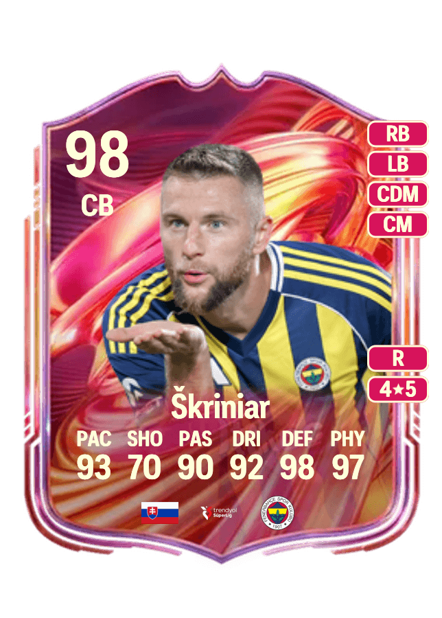 Milan Škriniar card