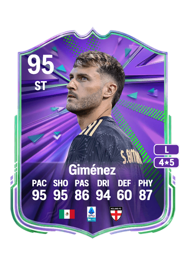 Santiago Giménez card