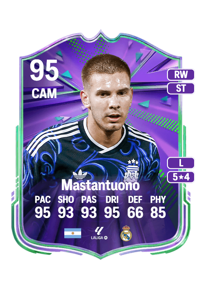 Franco Mastantuono card