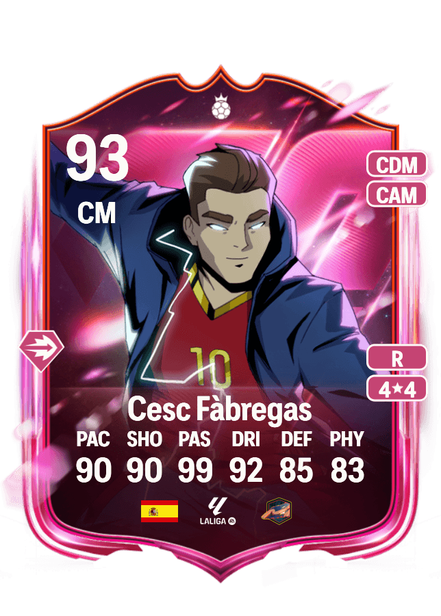 Cesc Fàbregas card