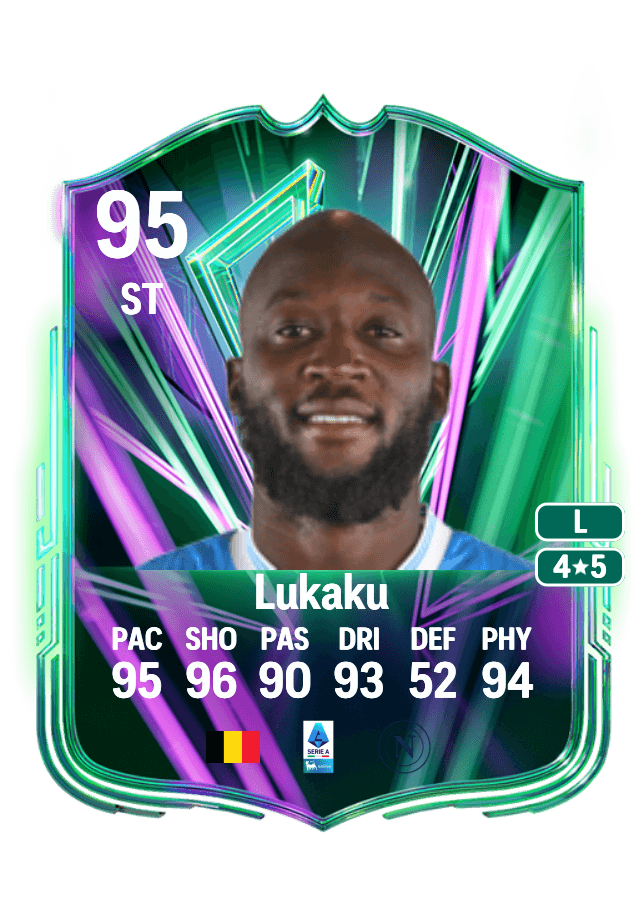 Romelu Lukaku card