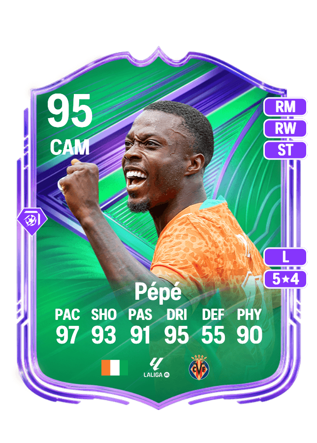 Nicolas Pépé card